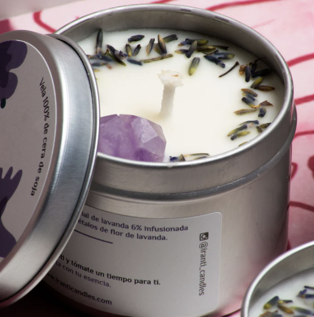 Vela Flor de lavanda